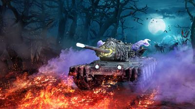 Бойтесь призрачных танков: В World of Tanks началось празднование Хэллоуина