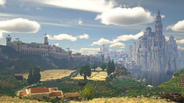 Как команда фанатов уже 10 лет воссоздает Средиземье в Minecraft