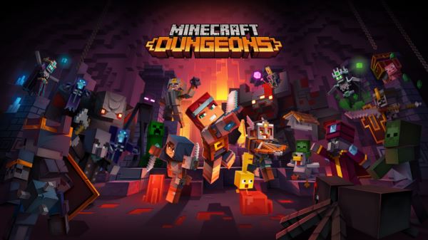 Кроссплатформенный мультиплееер в Minecraft Dungeons появится на следующей неделе