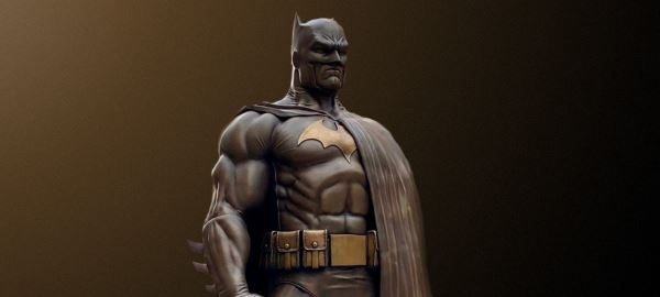 В Калифорнии установили 2.3-метровую статую Бэтмена