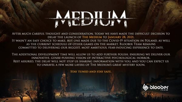 Официально: The Medium не выйдет на Xbox Series X | S в назначенный срок
