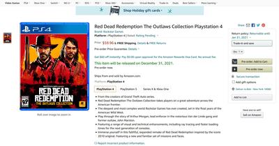 Слух: Rockstar готовит сборник Red Dead Redemption: The Outlaws Collection с ремейком первой части для Xbox Series X и PS5