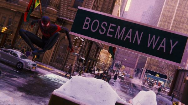 В Spider-Man: Miles Morales нашли улицу, посвященную Чедвику Боузману